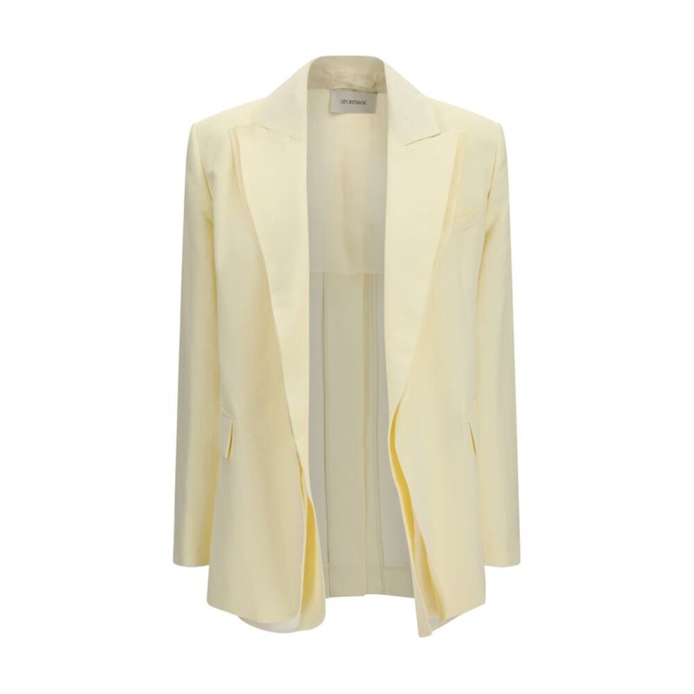 Max Mara Sportmax Women Double-Collar Blazer In Viscose Blend